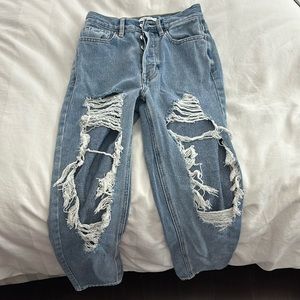 Pacsun Ultra High Rise Slim Ripped Jeans